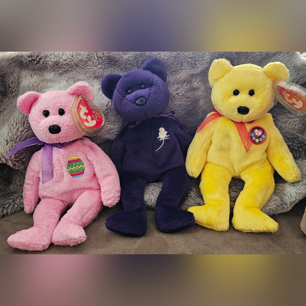 Bundle All 3 TY bears